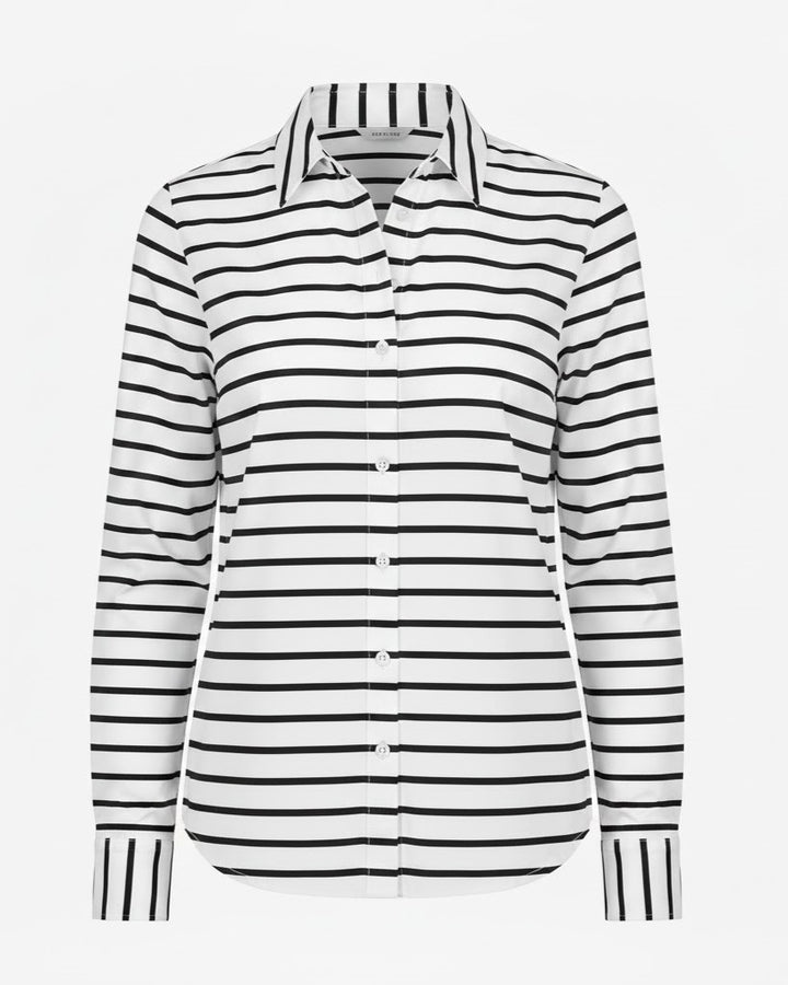 Dames overhemd met strepen