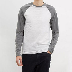 Heren t-shirt met lange mouwen