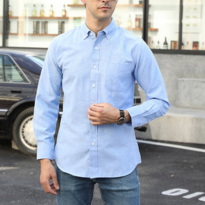 Heren shirt met lange mouwen